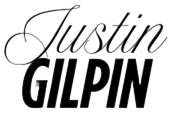 Justin Gilpin logo dark